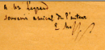 Envoi signé de E. Malinvaud {PNG}